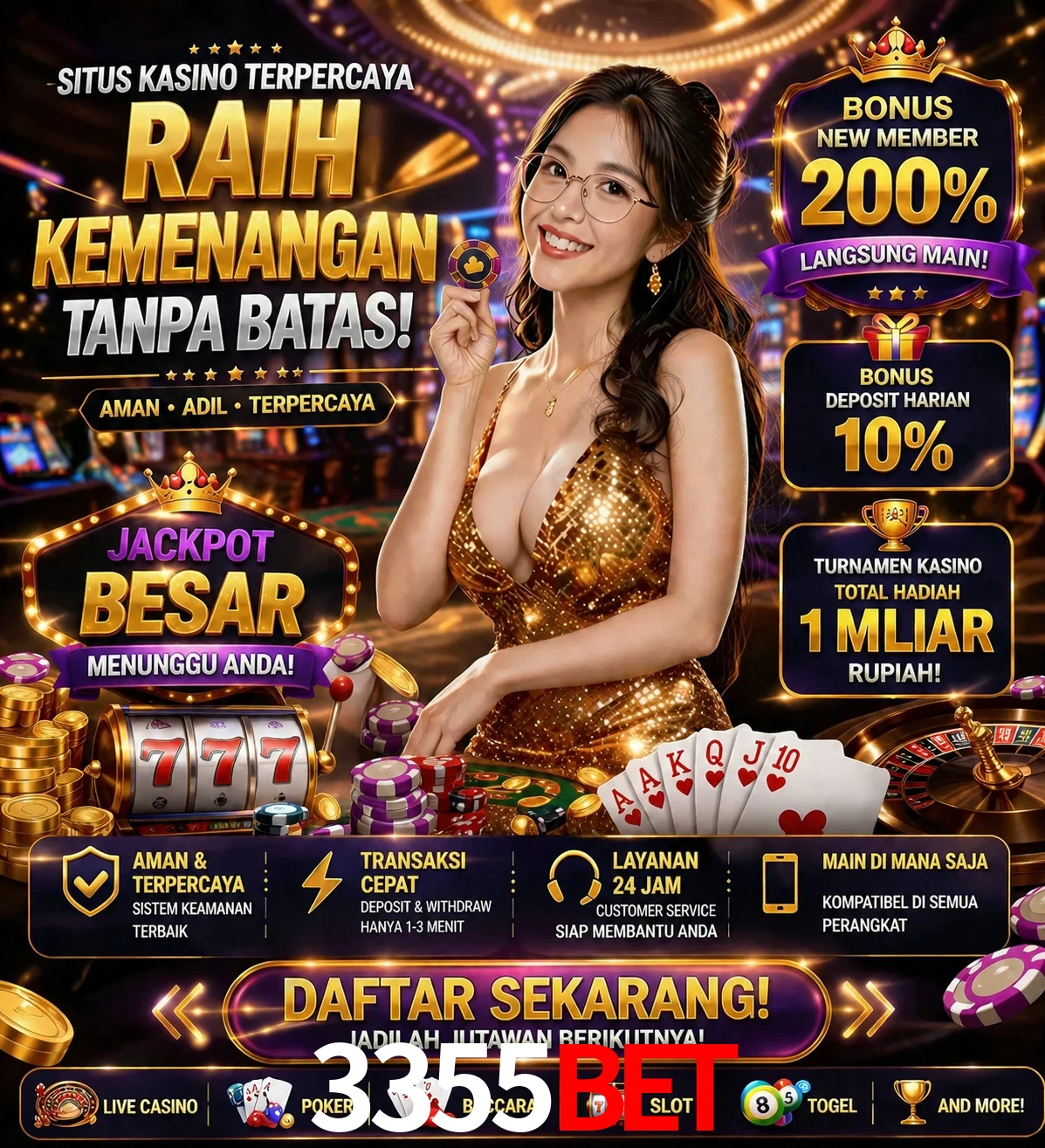 Roleta e blackjack 3355bet